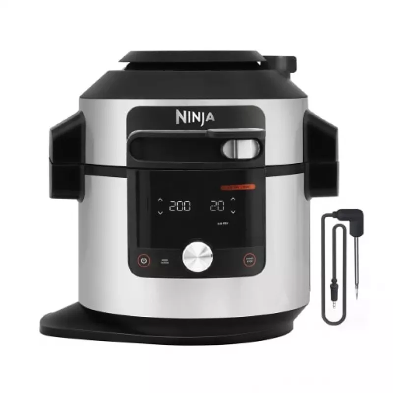 Daugiafunkcis puodas Ninja OL750EU 7,5 L 1760 W Juodas Nerūdijantis Plienas, 14 Automatinių Programų