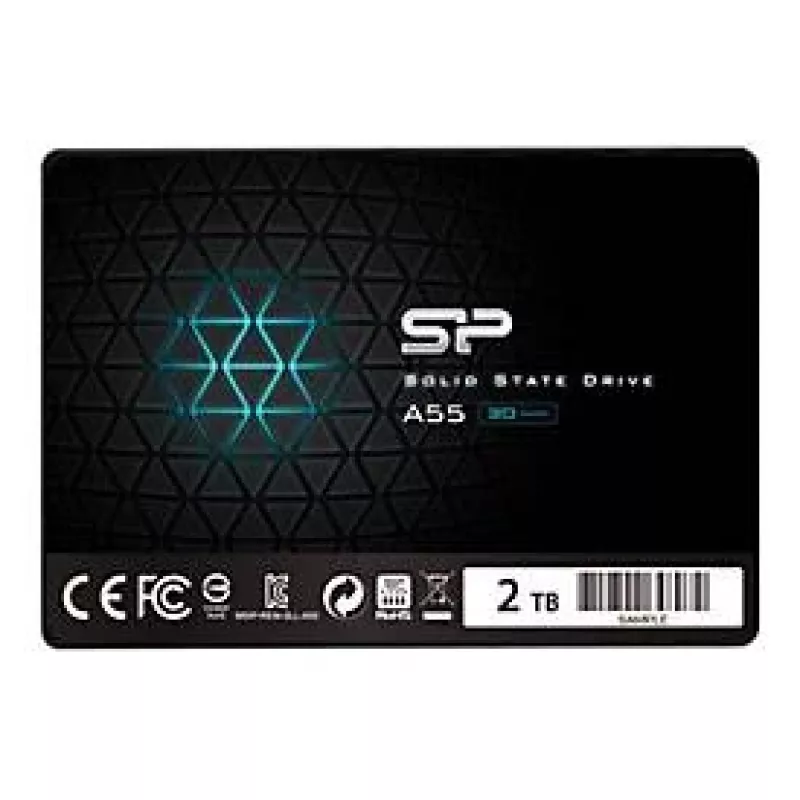 2,5 colio SATA III SSD Silicon Power Ace A55 — 2 TB, 560/530 MB/s, 3D NAND