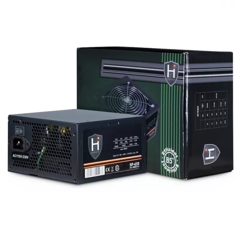 Maitinimo blokas Inter-Tech HIPOWER SP-650 650 W