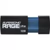 Patriot Memory Supersonic Rage Lite USB atmintukas 32 GB USB Type-A 3.2 Gen 1 (3.1 Gen 1) Juoda, Mėlyna