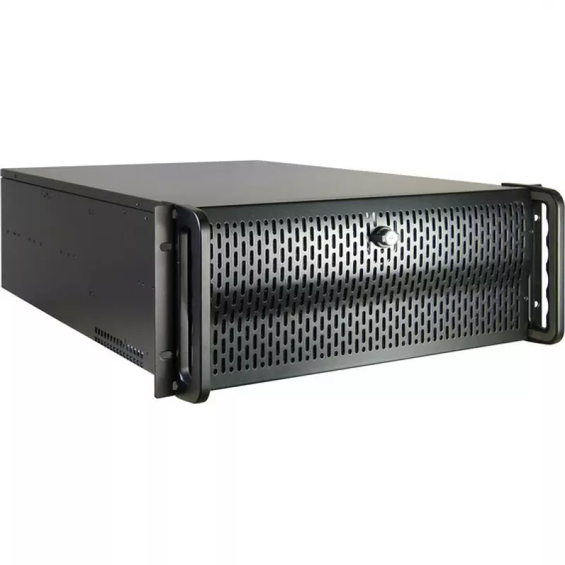 Serverio korpusas Inter-Tech IPC 4U-4129L stelažinis metalinis sidabrinis