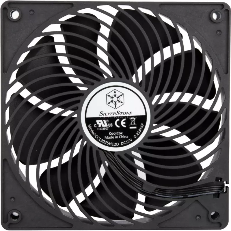 SilverStone Air Penetrator 120i Pro 120mm korpuso ventiliatorius - juodas