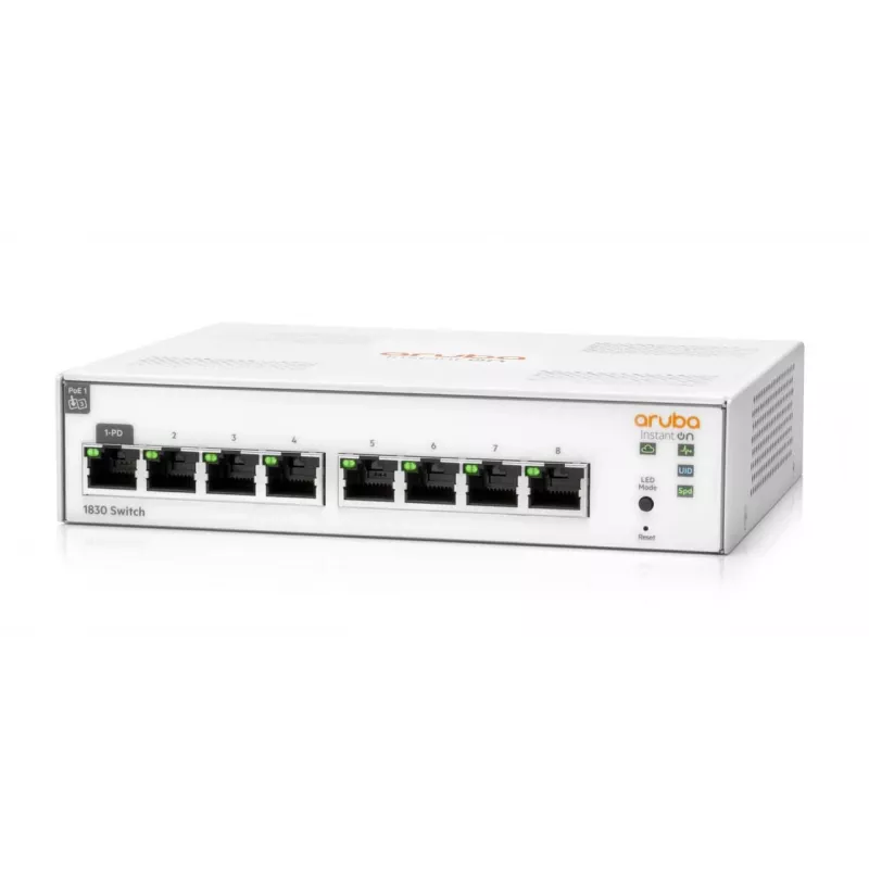 HPE Aruba Networking Aruba Instant On 1830 8G valdomas L2 Gigabit Ethernet jungiklis