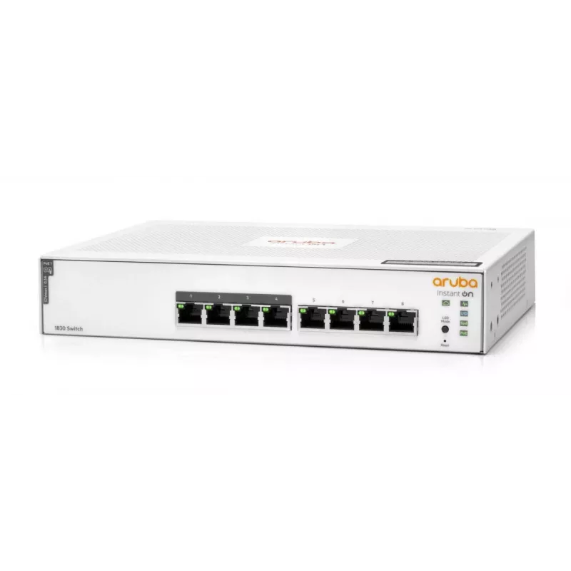 HPE Aruba Networking Instant On 1830 8G 4p Class4 PoE 65W valdomas jungiklis