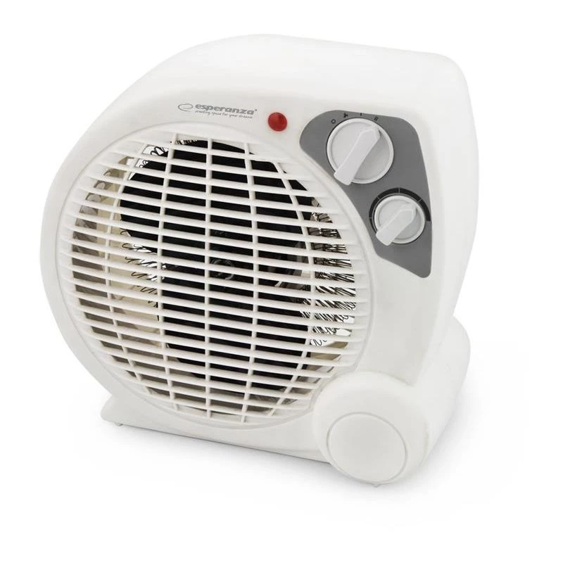 Elektrinis alyvos radiatorius ESPERANZA EHH002, 2000 W, reguliuojamas termostatas, pilkai baltas