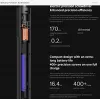Xiaomi MJDDLSD003QW 170 RPM Pilka elektrinė atsuktuvų rinkinys