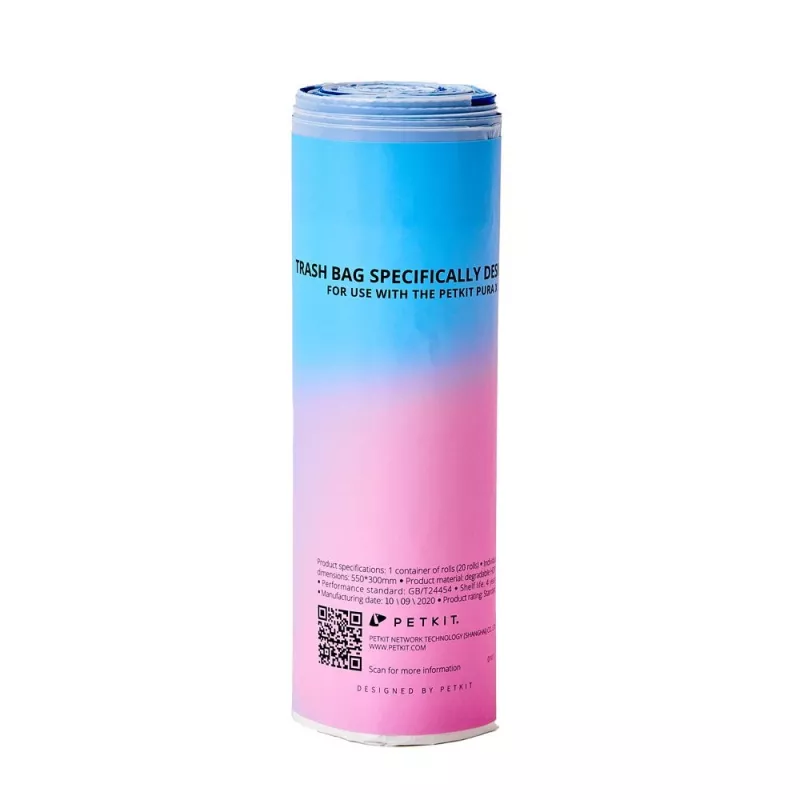PETKIT PURA X / Max atliekų maišeliai katėms (20 vnt.)