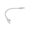 LANBERG PCU6-10CC-0100-S Cat6 U/UTP RJ-45 tinklo kabelis, 1 m, pilka