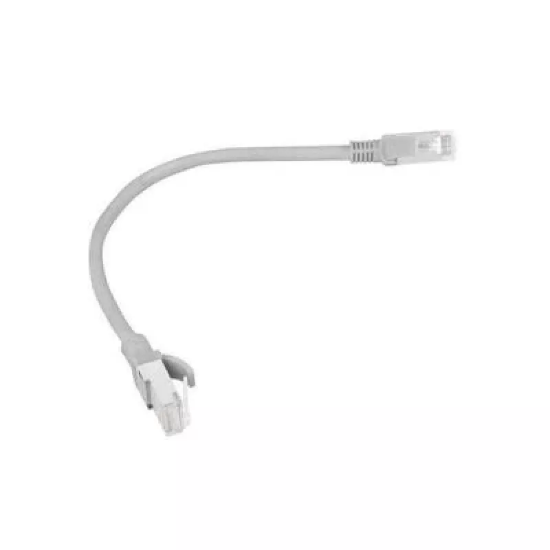 LANBERG PCU6-10CC-0100-S Cat6 U/UTP RJ-45 tinklo kabelis, 1 m, pilka