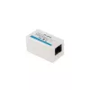 Tinklo jungtis LANBERG AD-RJ45-RJ45-OU6 — balta RJ-45 1 įėjimas į 1 išėjimą