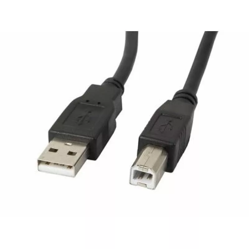 Lanberg CA-USBA-10CC-0030-BK USB 2.0 laidas 3 m USB B juodas
