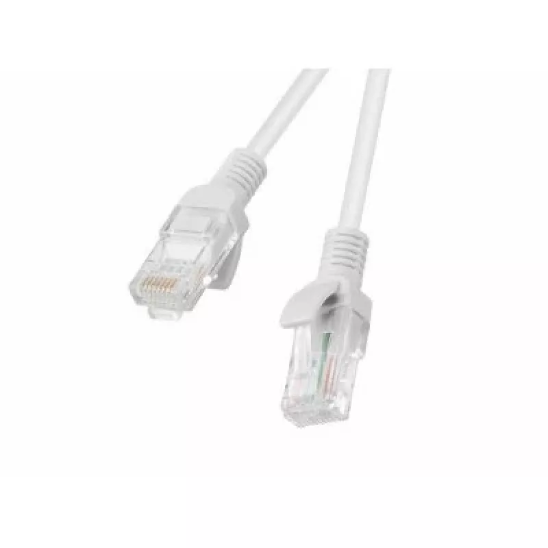 Lanberg PCU5-20CC-0100-S Cat.5e UTP LAN kabelių rinkinys su RJ45, 1 m, pilkas, 10 vnt.