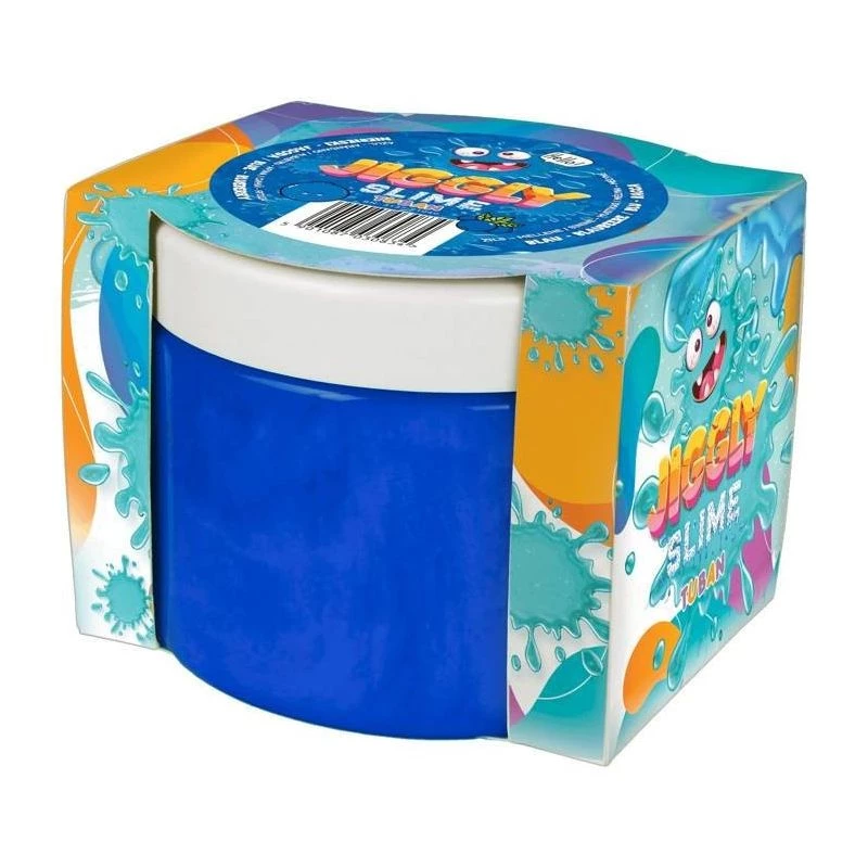 TUBAN Jiggly Slime blu blueberry 500 g – sensorinis gleivėtas žaislas