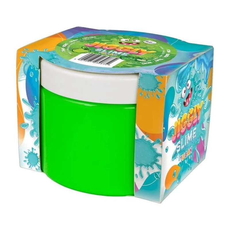 Modelino slimas TUBAN Jiggly Slime žalias obuolys 500 g TU3584