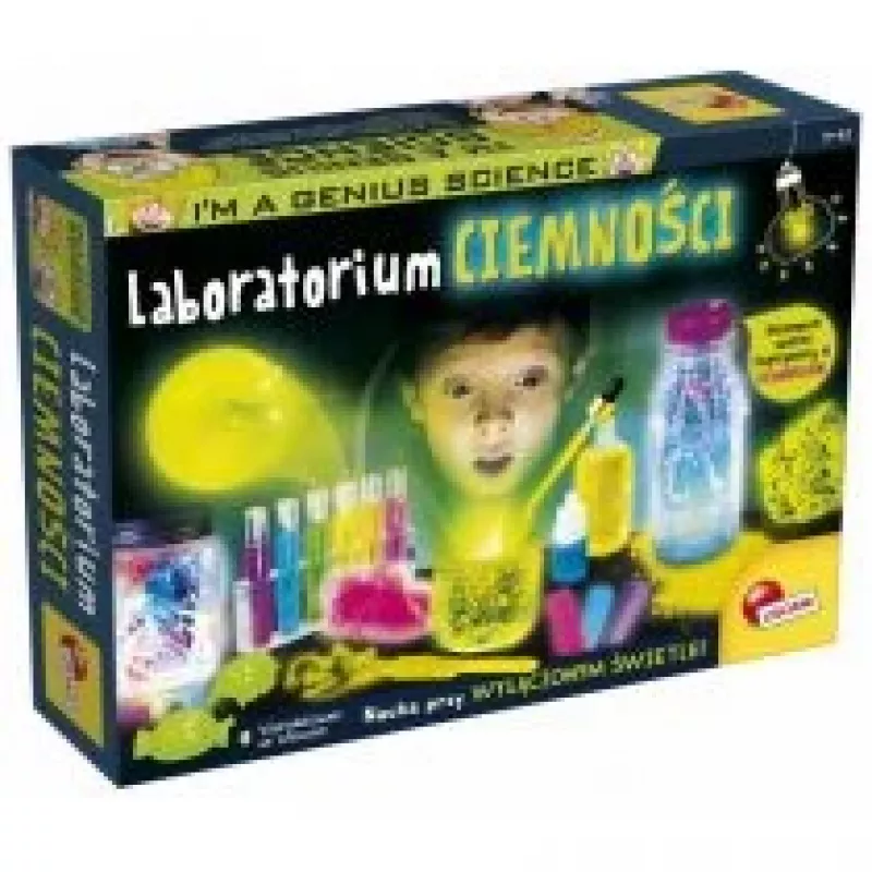 Mokomasis rinkinys Liscianigiochi Aš esu genijus – Tamsos laboratorija 304-PL83879