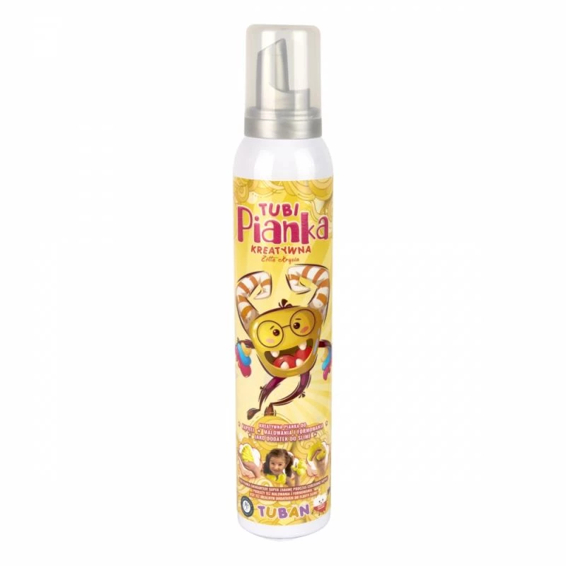 Vonios putų žaislas Tuban TUBI FOAM YELLOW 200 ml