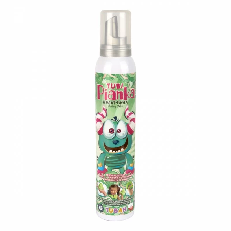 Putų voniai žaislas Tuban TUBI FOAM GREEN 200 ml