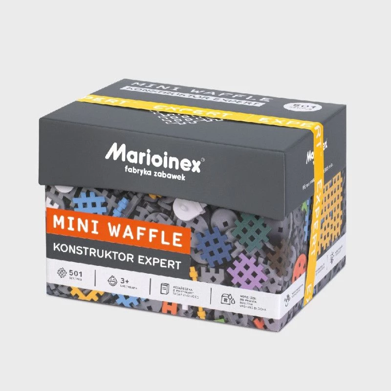 Marioinex Mini Waffle statybinių kaladėlių rinkinys Constructor Expert, 501 elem.