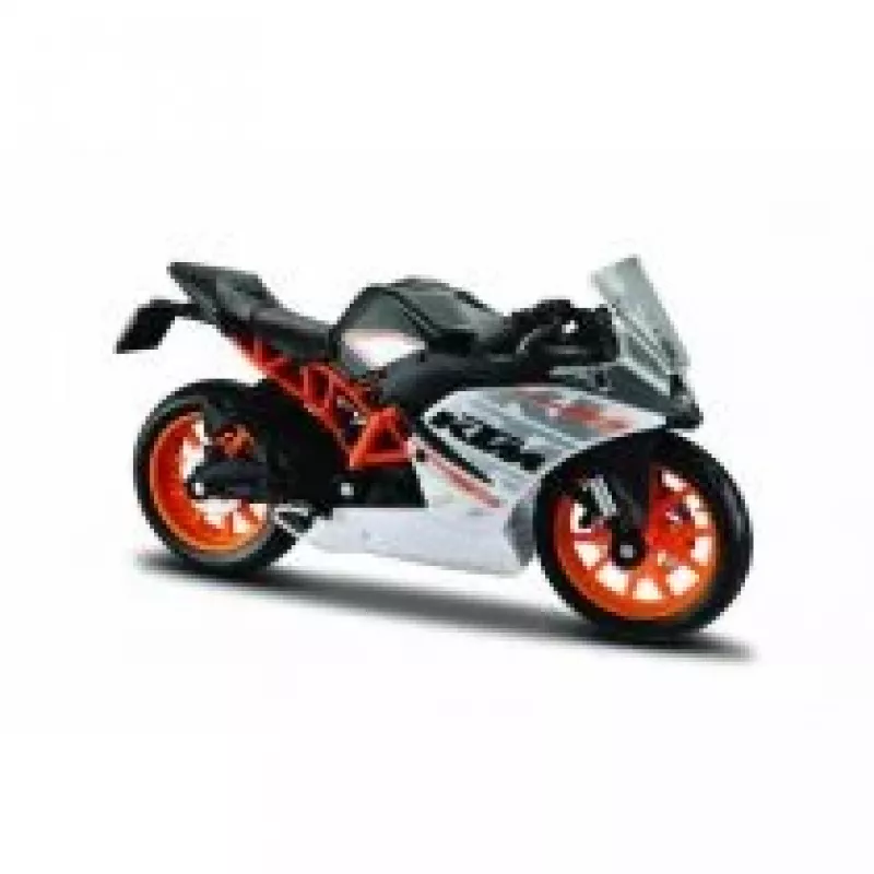 Maisto KTM RC390 motociklo modelis 1:18 liejamo metalo su stovu