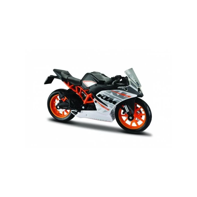 Maisto KTM RC390 motociklo modelis 1:18 liejamo metalo su stovu