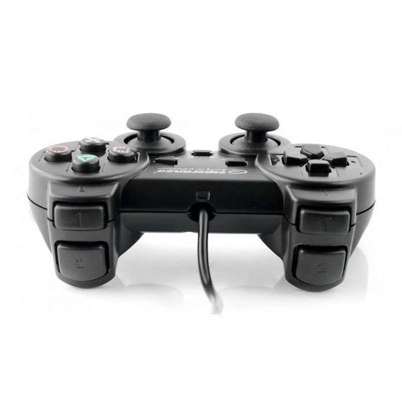Esperanza EGG107K žaidimų valdiklis (gamepad) PC, PlayStation 3, analoginis / skaitmeninis, USB 2.0, juodas