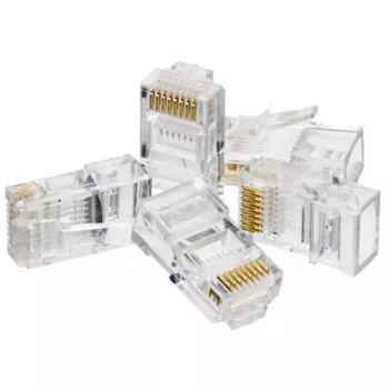 Alantec WT106 RJ45 laidų jungtis, skaidri (WT106)
