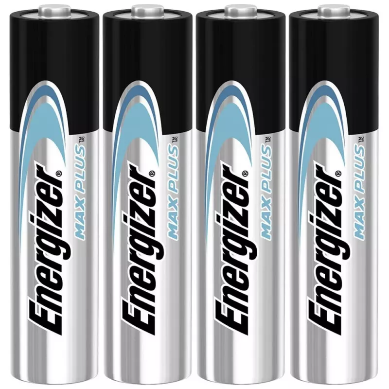 Energizer MAXPLUS AAA 4 vnt. šarminės baterijos, 1,5 V, vienkartinės