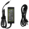 Maitinimo adapteris Green Cell AD76P 45W, skirtas Lenovo nešiojamiesiems kompiuteriams, 20V 2,25A, AC–DC, 100–240V įėjimas, juodas