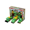 Popular Playthings Ūkio transporto priemonių rinkinys Mix or Match (dvikalbis)