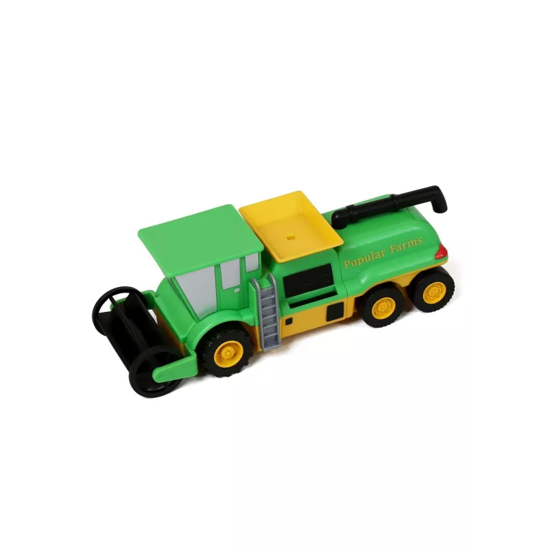 Popular Playthings Ūkio transporto priemonių rinkinys Mix or Match (dvikalbis)