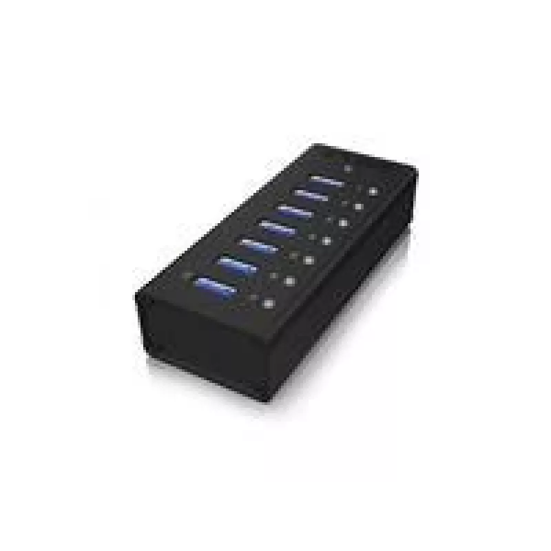 ICY BOX IB-AC618 USB 3.2 Gen 1 (3.1 Gen 1) Type-B 5000 Mbit/s Juodas