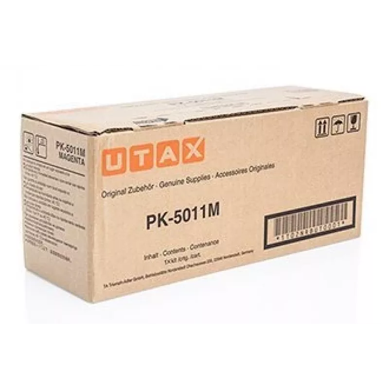 Utax 1T02NRBUT0/PK-5011M Tonerio rinkinys purpurinis (magenta). 5000 puslapių ISO/IEC 19798