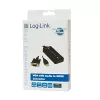 Vaizdo kabelio adapteris LogiLink CV0060 juodas