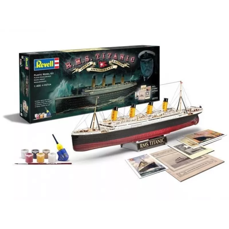 Revell 1:400 Rinkinys Dovanų 100 Metų Titanikas (Specialus Leidimas) Rv05715