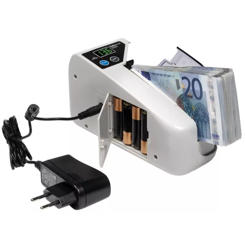 Safescan 2000 nešiojama banknotų skaičiavimo mašina 28051J