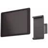 DURABLE TABLET HOLDER WALL – sieninis laikiklis planšetei, aliuminis/ABS plastikas, sidabrinis (7–13 colių) (893323)