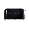 Smeg TSF02 skrudintuvas 4 riekėms - juodas/lakuotas/41x20.8x21.5 cm/6 skrudinimo lygiai/1500W