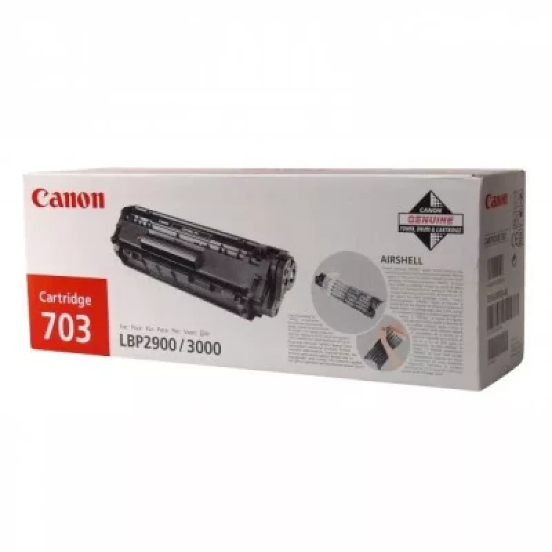 Canon CRG 703 lazerinio spausdintuvo tonerio kasetė, juoda, 2000 psl.