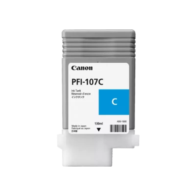 Canon PFI-107C rašalinė kasetė, originali, 1 vnt., Cyan
