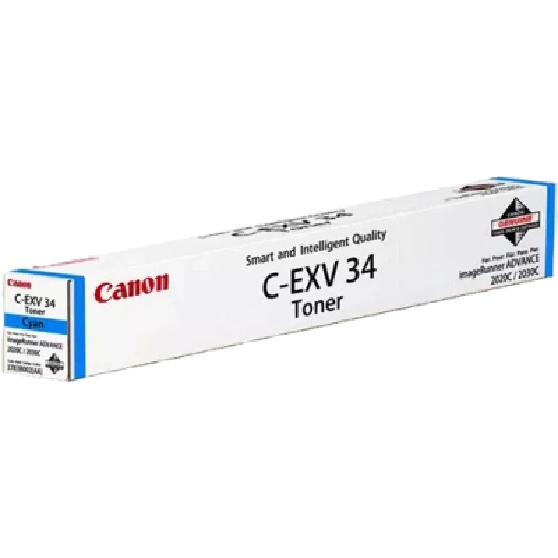 Originalus Canon C-EXV 34 toneris, Cyan, 19000 puslapių