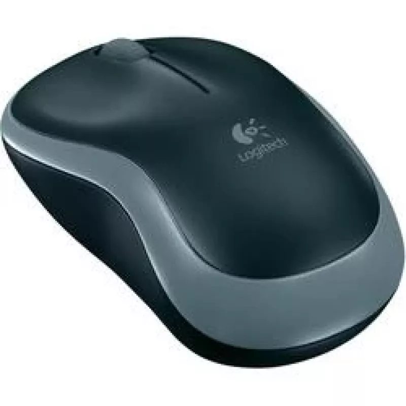 Logitech M185 Belaidė optinė pelė ambidekstrinė pilka 910-002238