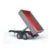 Žaislinis transporto priemonės modelis BRUDER 02019 priekaba 1:16