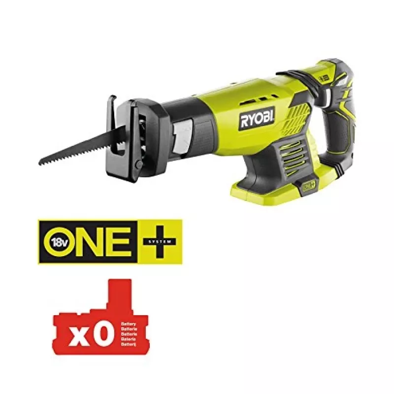 RYOBI 18V ONE+ belaidis stūmoklinis pjūklas (be akumuliatoriaus ir įkroviklio)