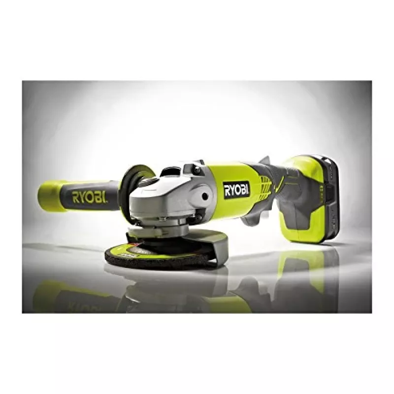 Ryobi R18AG-0 ONE+ 18 V akumuliatorinis šlifuoklis kampinis, 115 mm (be baterijos)