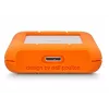 LaCie Rugged Mini išorinis kietasis diskas 4 TB 5400 aps./min. Micro-USB B 3.2 Gen 1 (3.1 Gen 1) oranžinis