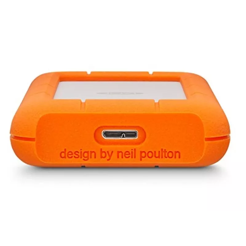 LaCie Rugged Mini išorinis kietasis diskas 4 TB 5400 aps./min. Micro-USB B 3.2 Gen 1 (3.1 Gen 1) oranžinis