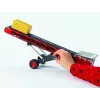 BRUDER 02031 plastikinė atsarginė dalis – konvejerio juosta su ištraukiamu vilkimo kablys, juoda/raudona, 1:16