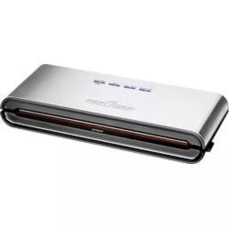 Vakuuminis pakuotuvas ProfiCook PC-VK 1080 (plastikiniams maišeliams) - 120 W - Nerūdijantis plienas/Juoda (501080)