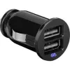 Automobilinis USB įkroviklis Wentronic 44177 12-24V 2.1A juodas