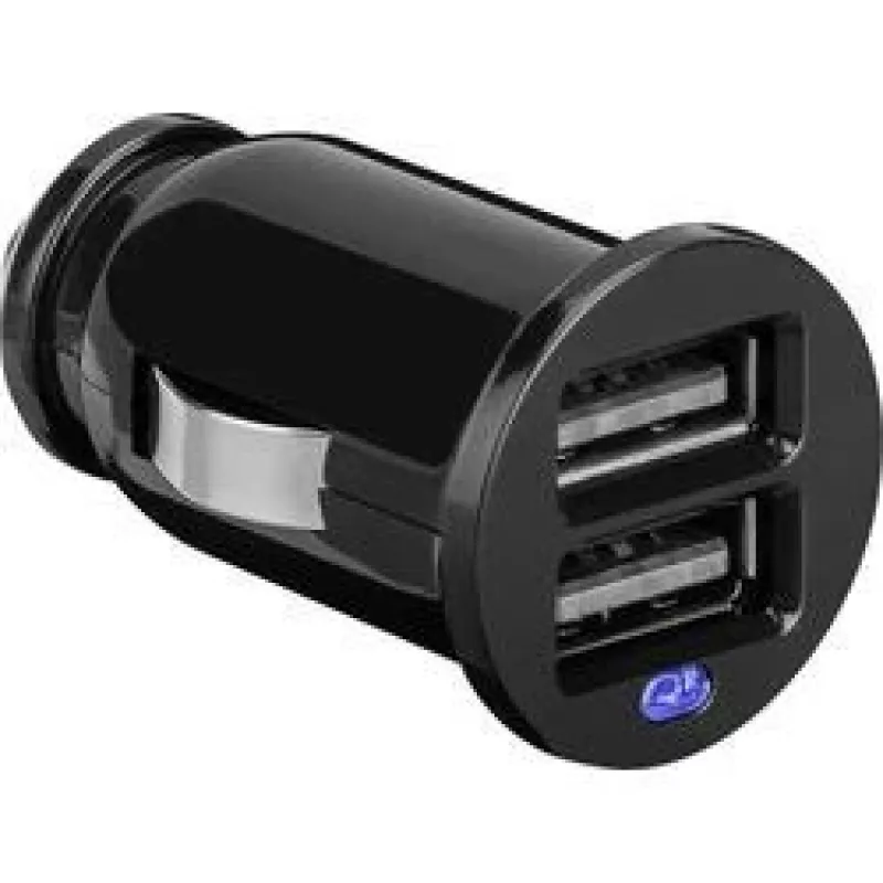 Automobilinis USB įkroviklis Wentronic 44177 12-24V 2.1A juodas